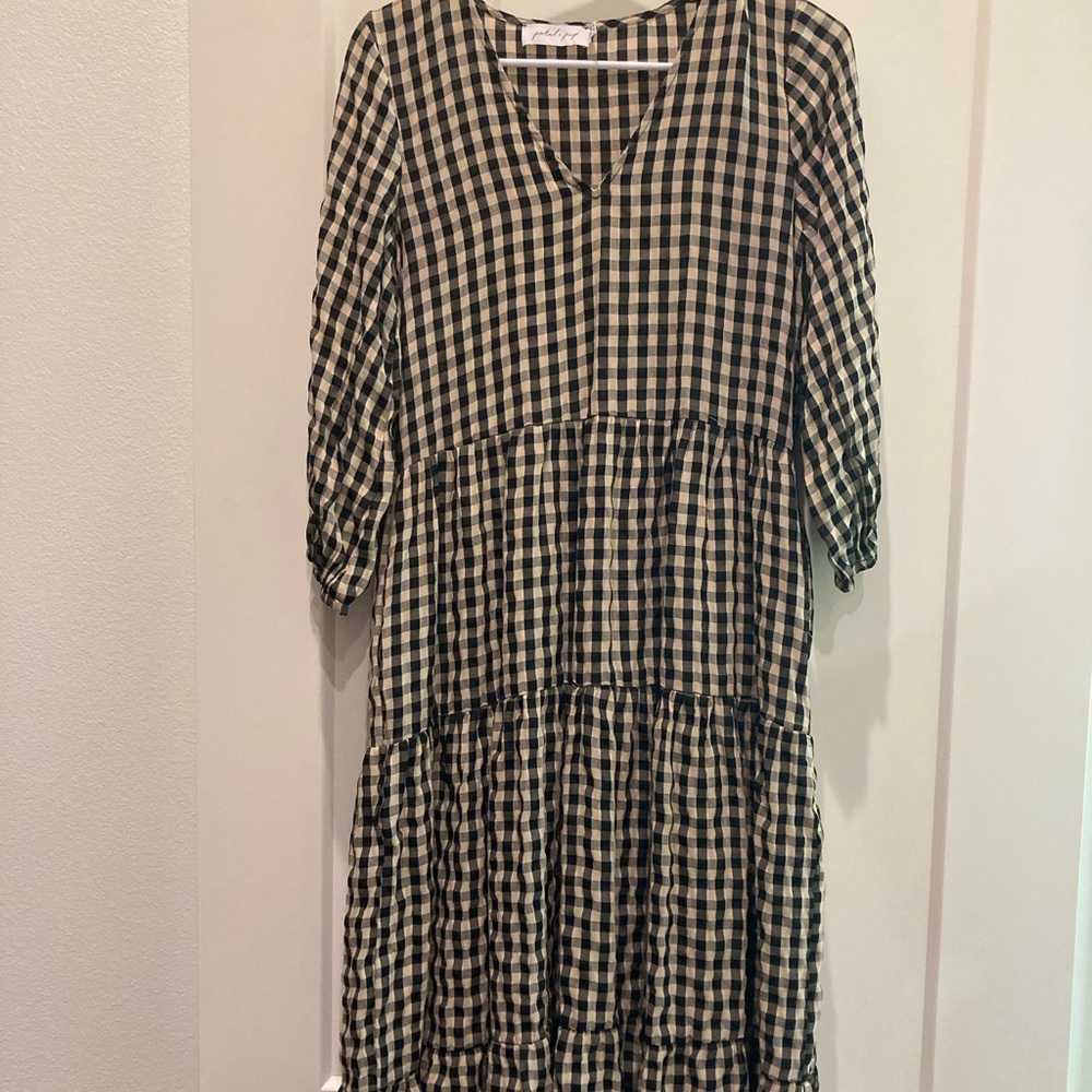 Petal and Pup US size 4 checkered dress.